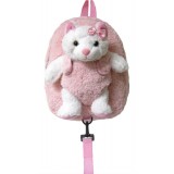 BP46202-Cat Plush Backpack with Leash